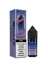 Elux Legend Nic Salts - 10ml E - liquids - Box of 10 - Blue Razz Gummy