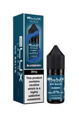 Elux Legend Nic Salts - 10ml E - liquids - Box of 10 - Blueberry *New*
