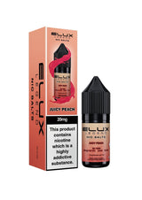 Elux Legend Nic Salts - 10ml E - liquids - Box of 10 - Juicy Peach