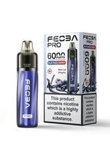 Feoba Pro 6000+ Disposbale Vape - Box of 5 - Blue Razz Cherry