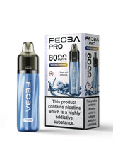 Feoba Pro 6000+ Disposbale Vape - Box of 5 - Blue Razz Lemonade