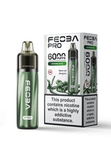 Feoba Pro 6000+ Disposbale Vape - Box of 5 - Watermelon On Ice