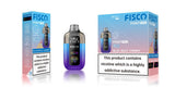 Fisco Point Pro 7000 Prefilled Pod Vape Box of 5 - Blue Razz Cherry