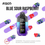 Fisco Point Pro 7000 Prefilled Pod Vape Box of 5 - Blue Sour Raspberry