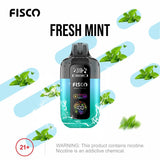 Fisco Point Pro 7000 Prefilled Pod Vape Box of 5 - Fresh Mint
