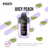 Fisco Point Pro 7000 Prefilled Pod Vape Box of 5 - Juicy Peach