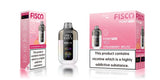 Fisco Point Pro 7000 Prefilled Pod Vape Box of 5 - Juicy Peach Lemon