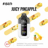 Fisco Point Pro 7000 Prefilled Pod Vape Box of 5 - Juicy Pineapple