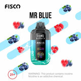 Fisco Point Pro 7000 Prefilled Pod Vape Box of 5 - Mr Blue