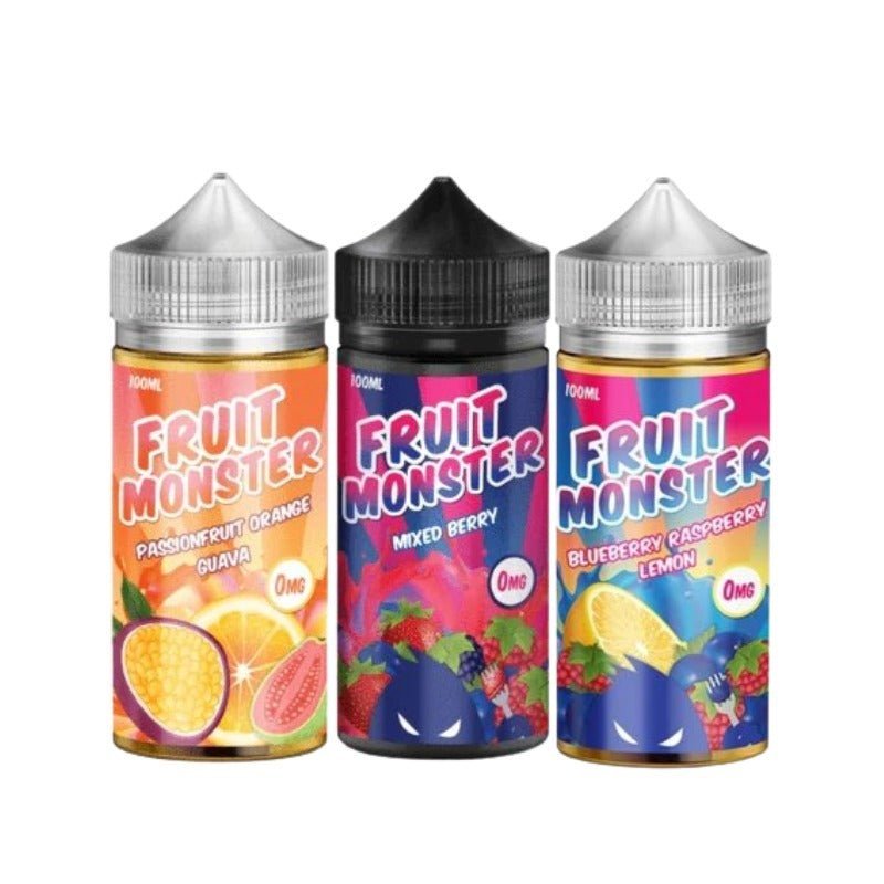 Fruit Monster 100ml Shortfill - Blueberry Raspberry Lemon