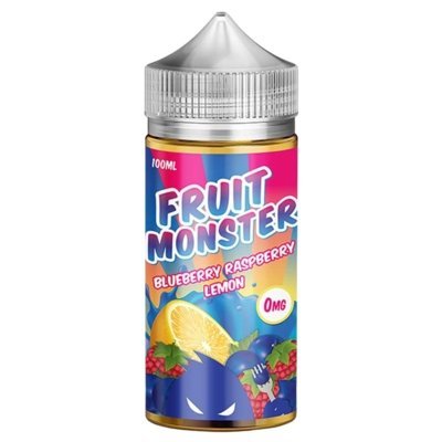 Fruit Monster 100ml Shortfill - Blueberry Raspberry Lemon