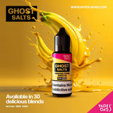 GHOST 3500 Nic Salts 10ml - Box of 10 - Banana Foam Sweets