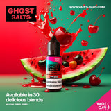 GHOST 3500 Nic Salts 10ml - Box of 10 - Cherry Watermelon Freeze