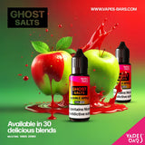 GHOST 3500 Nic Salts 10ml - Box of 10 - Double Apple