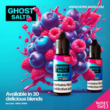 GHOST 3500 Nic Salts 10ml - Box of 10 - Mr Blue