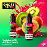GHOST 3500 Nic Salts 10ml - Box of 10 - Passion Kiwi Guava