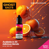 GHOST 3500 Nic Salts 10ml - Box of 10 - Pink Orange Fizz
