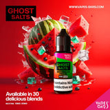 GHOST 3500 Nic Salts 10ml - Box of 10 - Watermelon Freeze