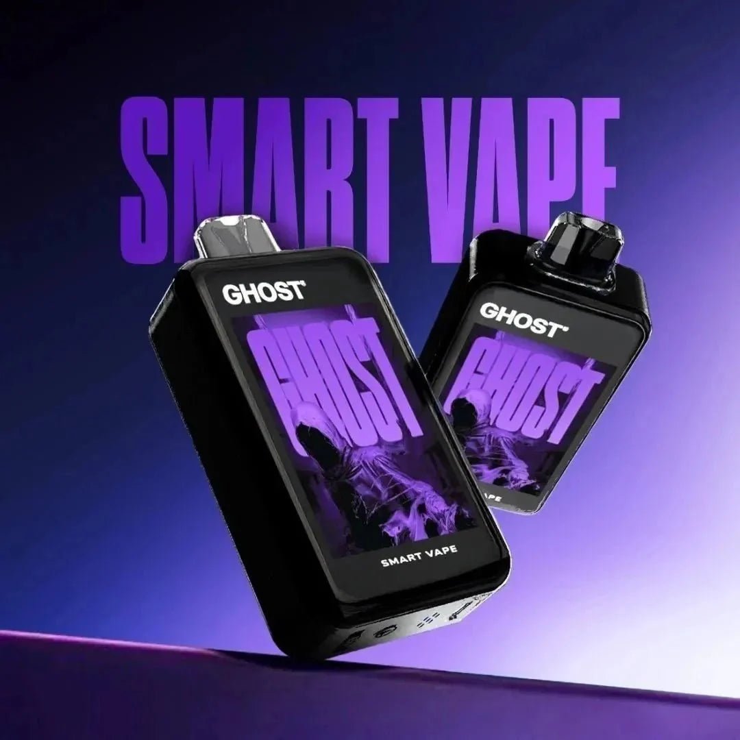Ghost Smart Vape 40000 Disposable Vape - Box of 5 - Banana Foam Sweets