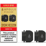 Gold Bar Apollo 20K Replacement Prefilled Pods - Cherry Fizz