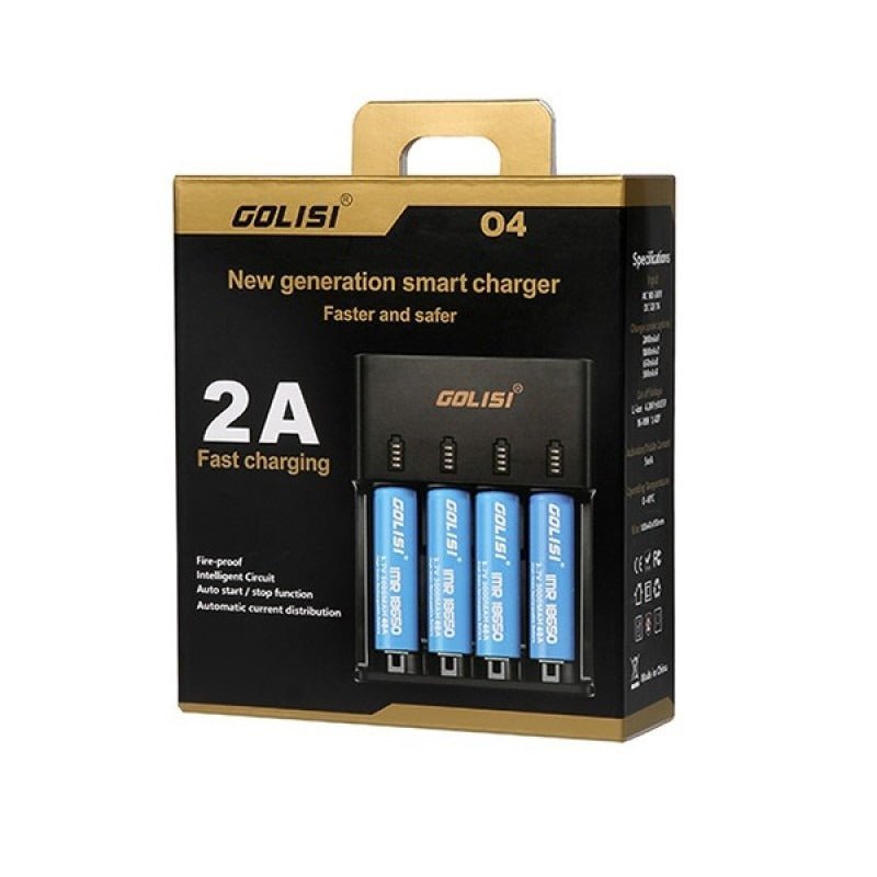 Golisi O4 2Amp 4 Way Smart Charger - 