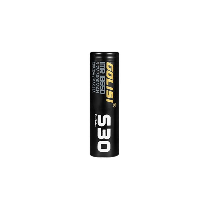 Golisi S30 - 18650 Battery - 3000mAh - Pack of 2 - 