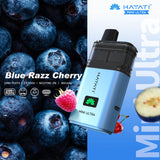 Hayati Mini Ultra 1500 Disposable Vape - Box of 5 - Blue Razz Cherry