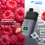 Hayati Mini Ultra 1500 Disposable Vape - Box of 5 - Strawberry Raspberry Ice