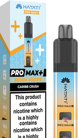 Hayati Pro Max+ 6000 Vape Kit - Box of 5 - Caribb Crush