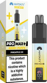 Hayati Pro Max+ 6000 Vape Kit - Box of 5 - Pineapple Ice