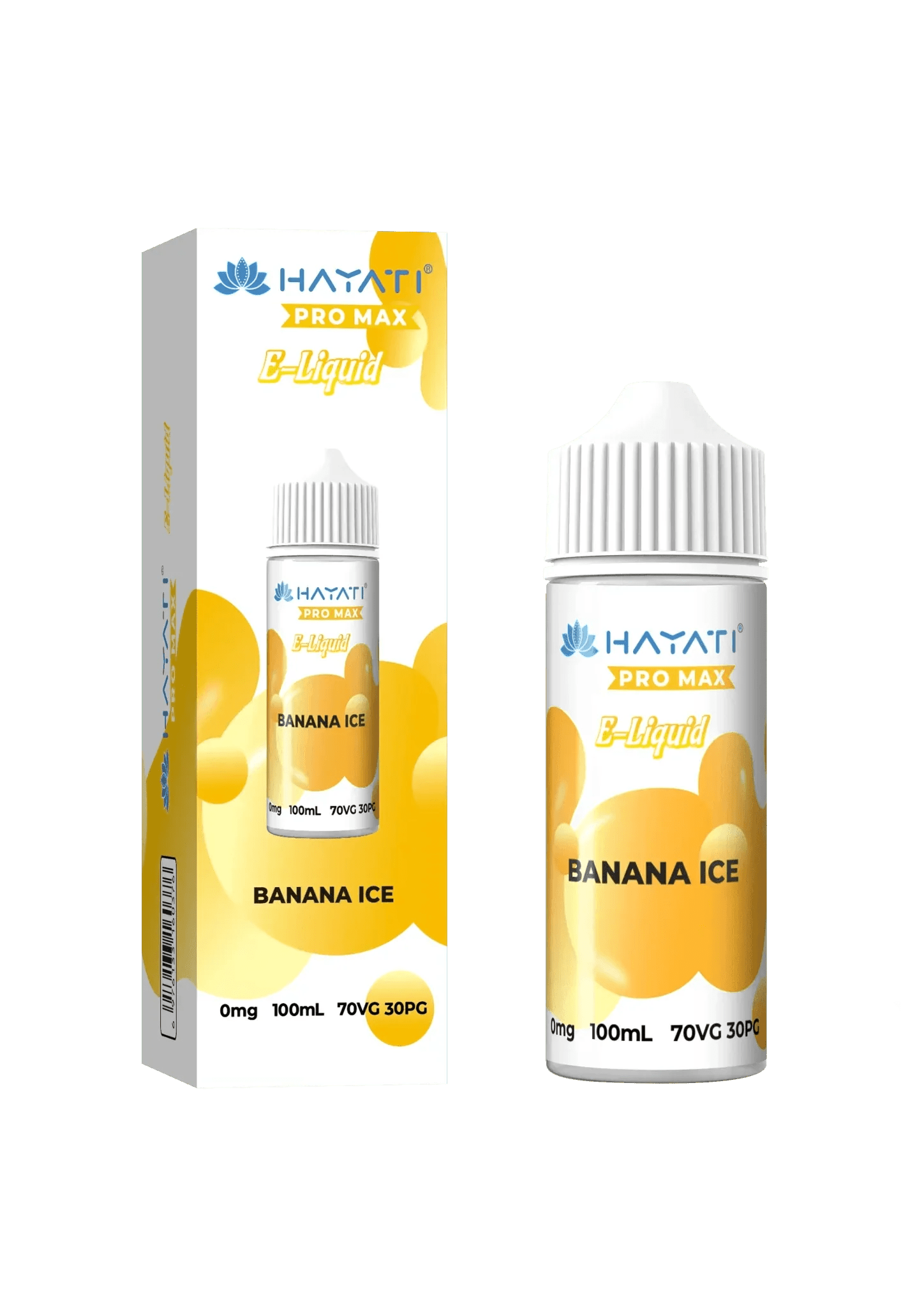 Hayati Pro Max E - liquid 100ml - Banana Ice