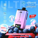 Hayati Pro Ultra Plus 25k Puffs Prefilled Vape Kit Box of 5 - Blueberry Cotton Candy / Raspberry Cotton Candy
