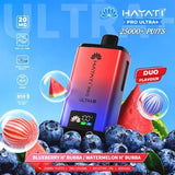 Hayati Pro Ultra Plus 25k Puffs Prefilled Vape Kit Box of 5 - Blueberry Hubba Bubba / Watermelon Hubba Bubba