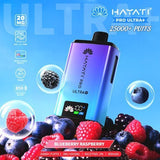 Hayati Pro Ultra Plus 25k Puffs Prefilled Vape Kit Box of 5 - Blueberry Raspberry