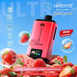 Hayati Pro Ultra Plus 25k Puffs Prefilled Vape Kit Box of 5 - Straw Grapefruit / Straw Dragonfruit