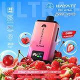 Hayati Pro Ultra Plus 25k Puffs Prefilled Vape Kit Box of 5 - Strawberry Cranberry Cherry / Cherry Ice