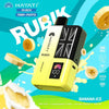 Hayati Rubik 7000 Puffs Prefilled Pod Vape Kit - Pack of 5 - Banana Ice