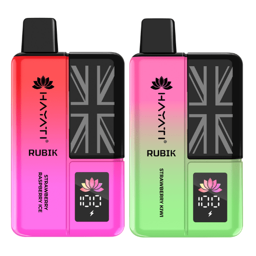 Hayati Rubik 7000 Puffs Prefilled Pod Vape Kit - Pack of 5 - Banana Ice