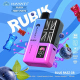Hayati Rubik 7000 Puffs Prefilled Pod Vape Kit - Pack of 5 - Blue Razz Gummy Bear