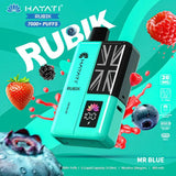 Hayati Rubik 7000 Puffs Prefilled Pod Vape Kit - Pack of 5 - Mr Blue