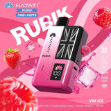 Hayati Rubik 7000 Puffs Prefilled Pod Vape Kit - Pack of 5 - Vim Ice