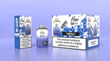 Higo BB 4000 Prefilled Pod Vape Kit Box of 5 - Blueberry Ice Huba Buba