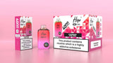 Higo BB 4000 Prefilled Pod Vape Kit Box of 5 - Strawberry Huba Buba