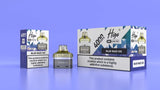 Higo BB 4000 Replacement Pods Pack of 5 - Blue Razz Ice