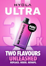 Hyola Ultra 30k Prefilled Pod Vape Kit - Pack of 5 - Yellow Edition