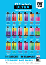 Hyola Ultra 30k Prefilled Pod Vape Kit Pack of 5 - Yellow Edition