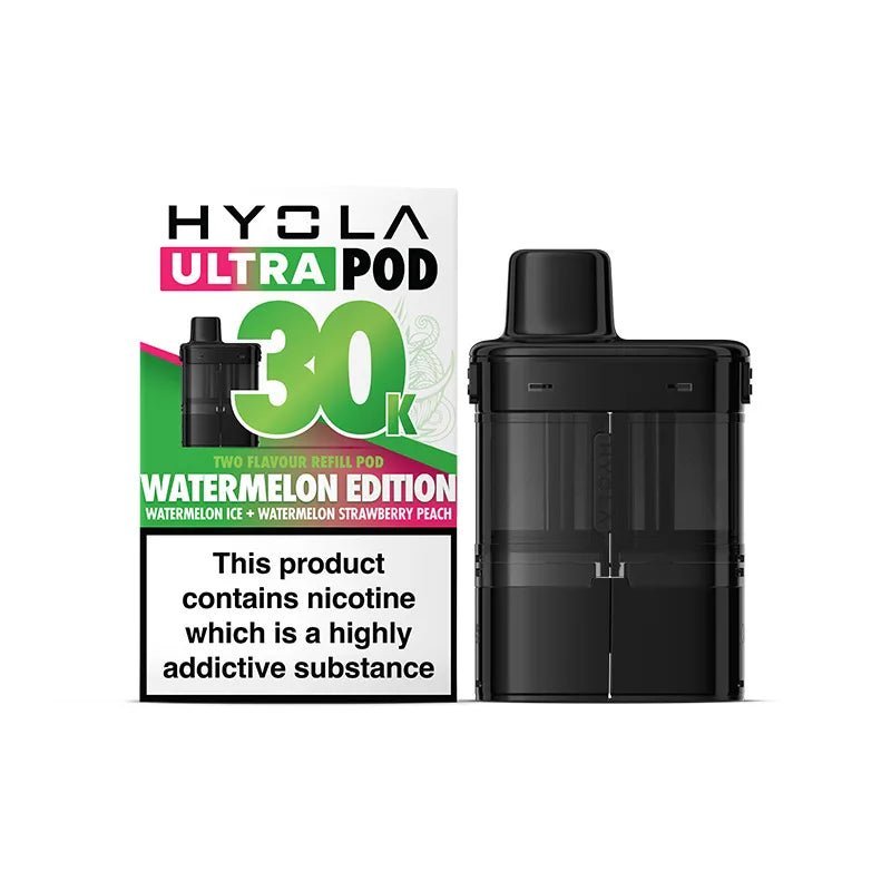 Hyola Ultra 30k Prefilled Pods Pack of 5 - Watermelon Edition