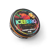 Iceberg Snus 16gr 50mg Pouches - Pack of 10 - Cherry Apricot Gum