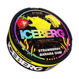 Iceberg Snus 16gr 50mg Pouches - Pack of 10 - Strawberry Banana Gum
