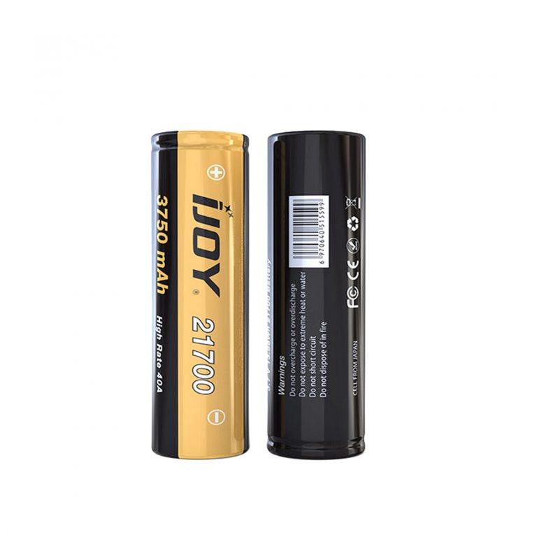 iJOY 21700 Battery - 3750mah - Pack of 2 - 